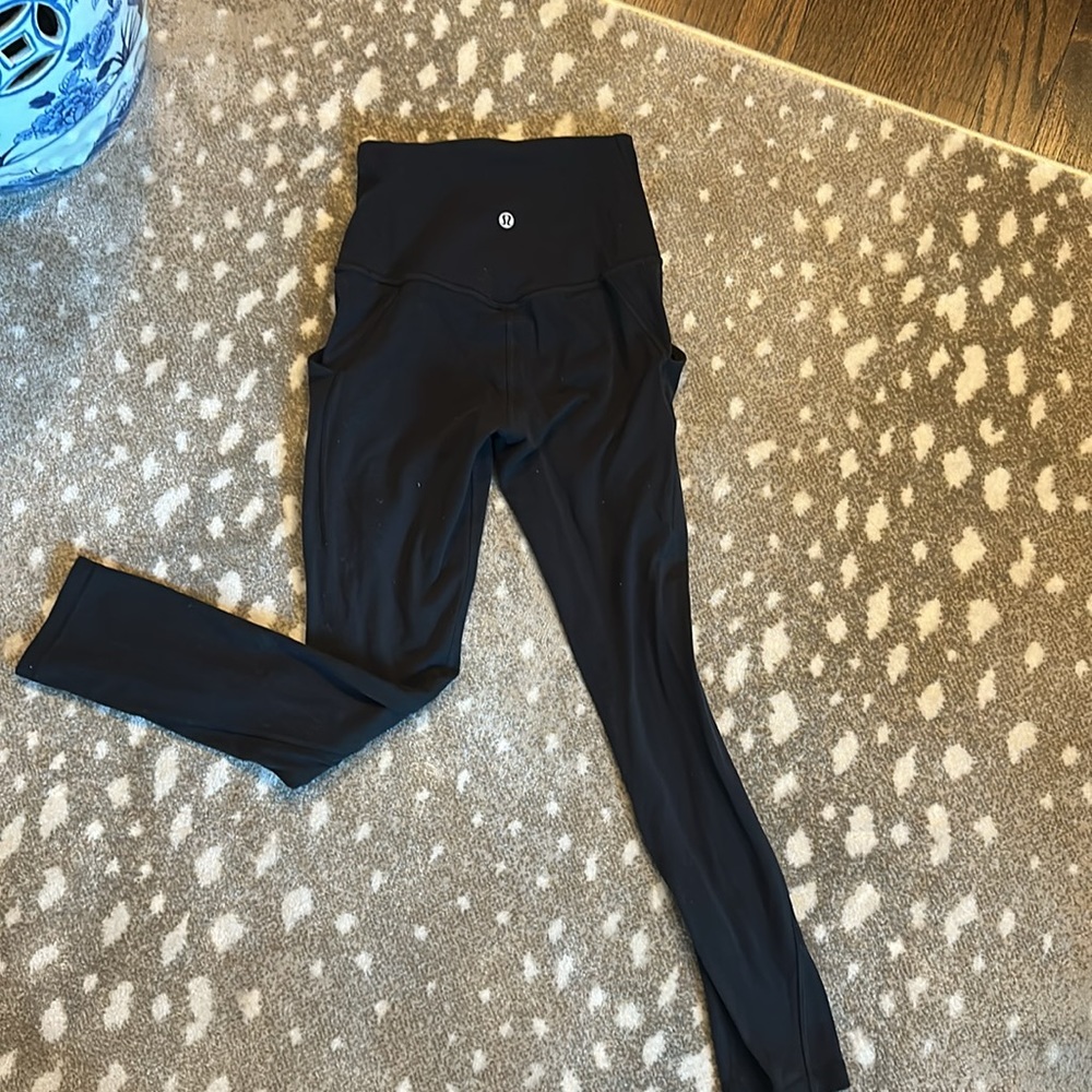 Lululemon Black Align Leggings with Pockets